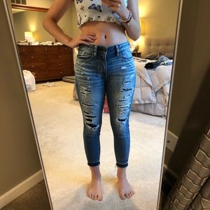 American Eagle hi-rise cropped Jegging